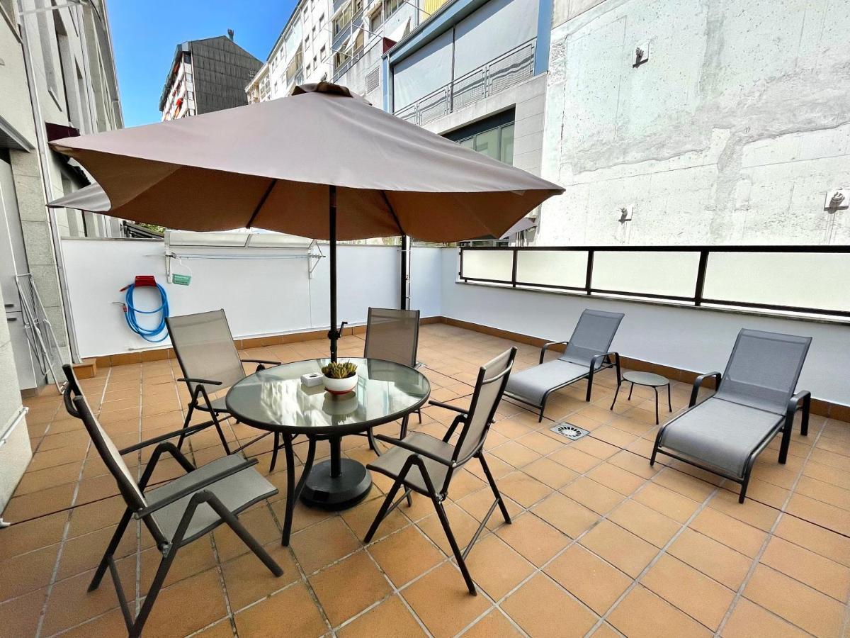 Estudio Centrico 1 Con Terraza Y Parking Privado Ourense Exterior foto